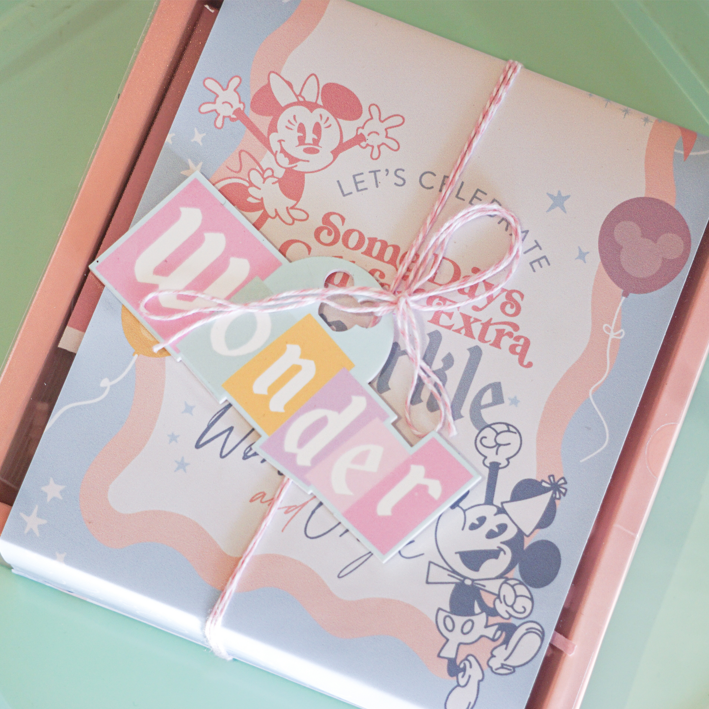 Disneyland-Inspired Birthday Invitation