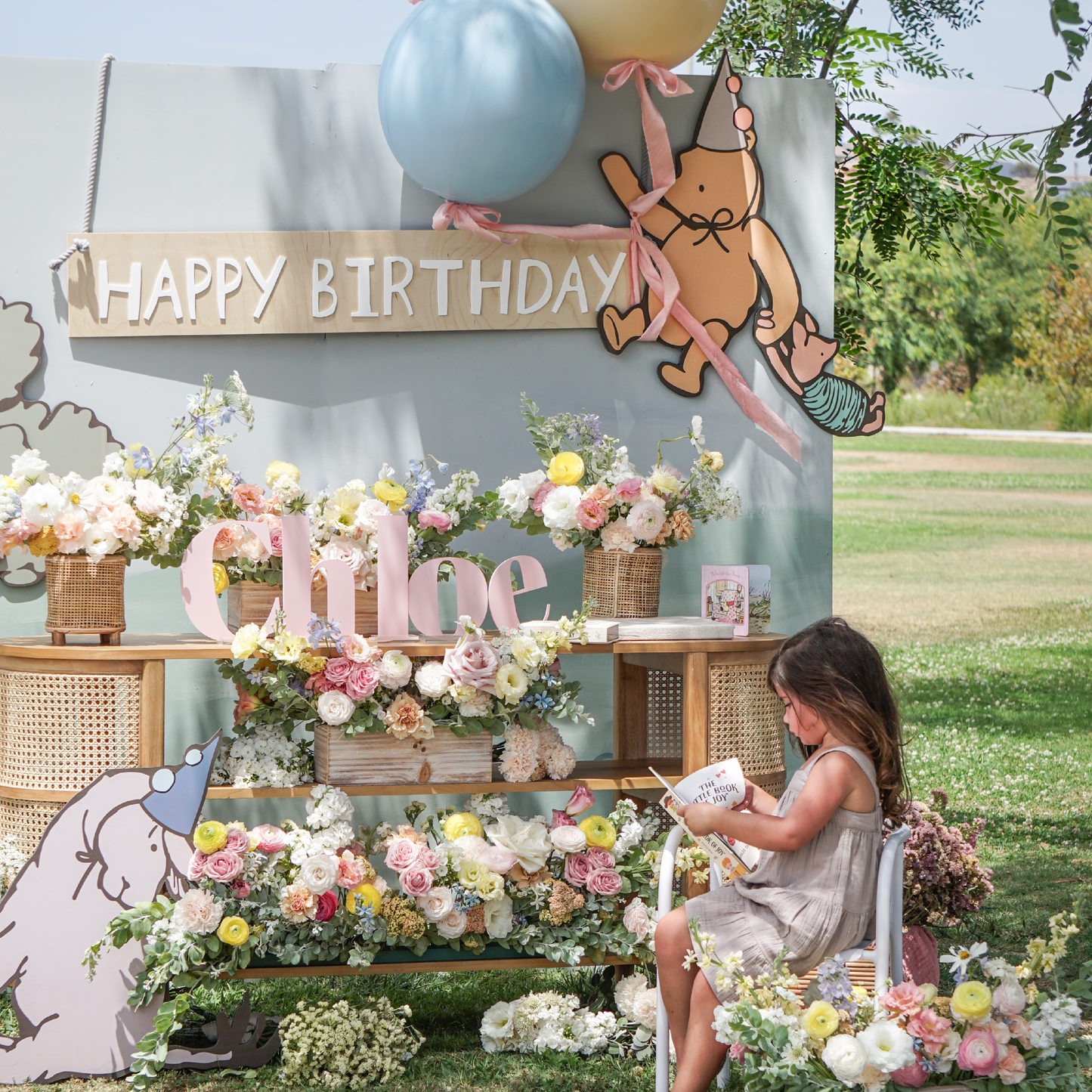 Storybook Bear Birthday | Digital Party Invitation