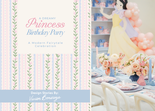 A Dreamy Princess Birthday Party: Pink & Blue Fairytale for Shivani’s 3rd Birthday