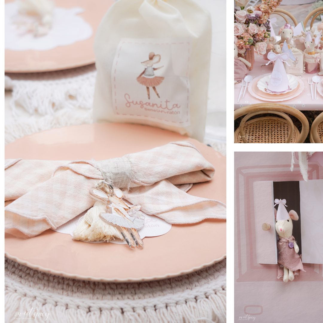 Little Mouse Party - Invitation