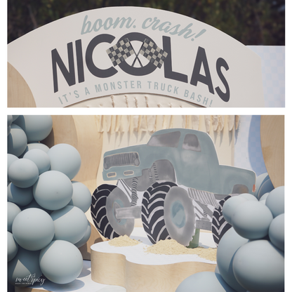 Monster Truck Bash – Activity Placemat