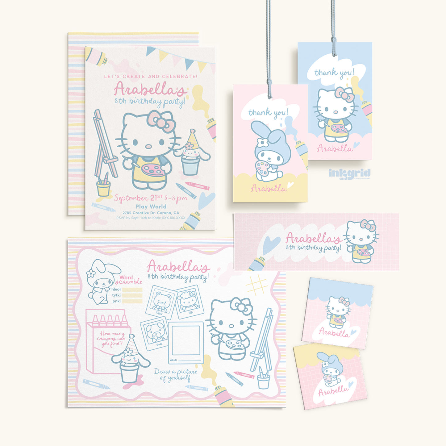 Art & Kitty - Party Bundle