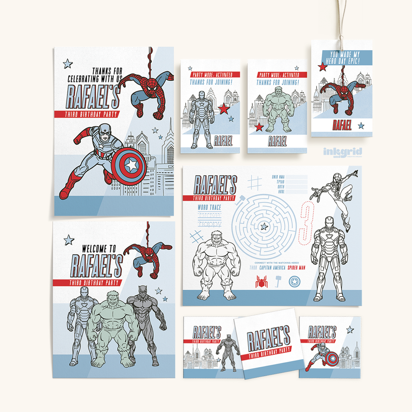 Little Heroes Party Bundle