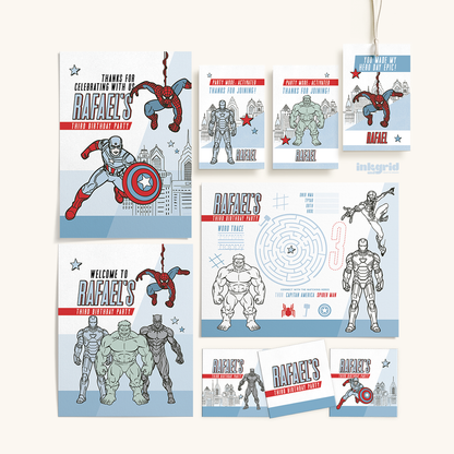 Little Heroes Party Bundle