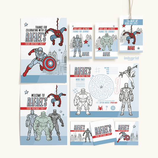 Little Heroes Party Bundle