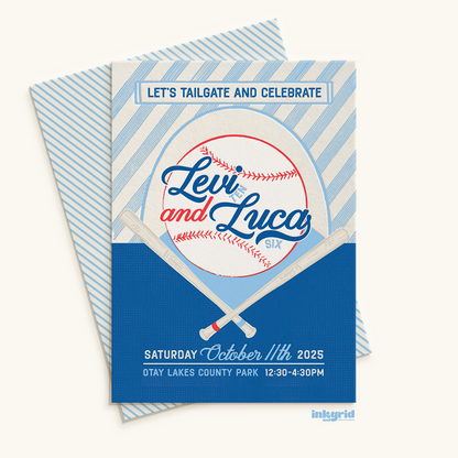 Baseball Party – Digital Invitation