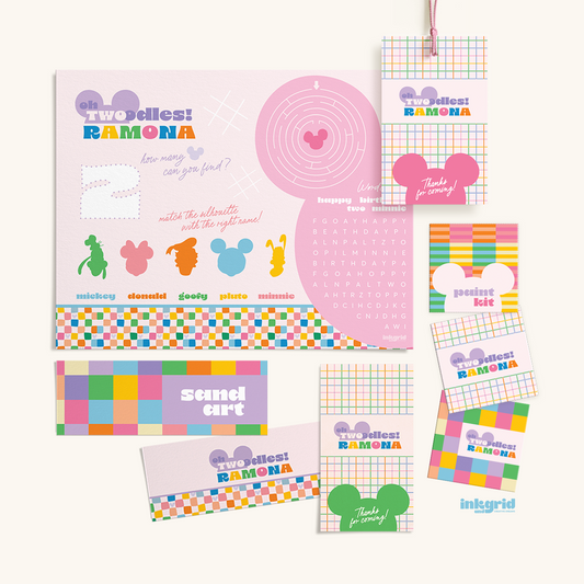 Bright & Fun Mouse Club – Digital Party Bundle