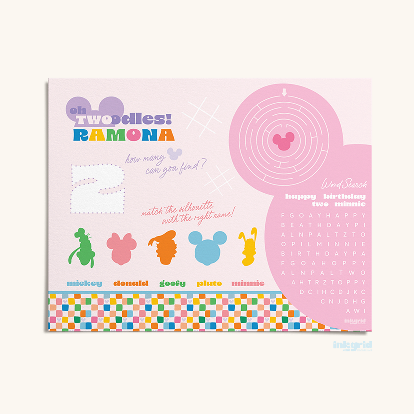 Bright & Fun Mouse Club – Digital Party Bundle