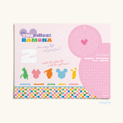 Bright & Fun Mouse Club – Digital Party Bundle