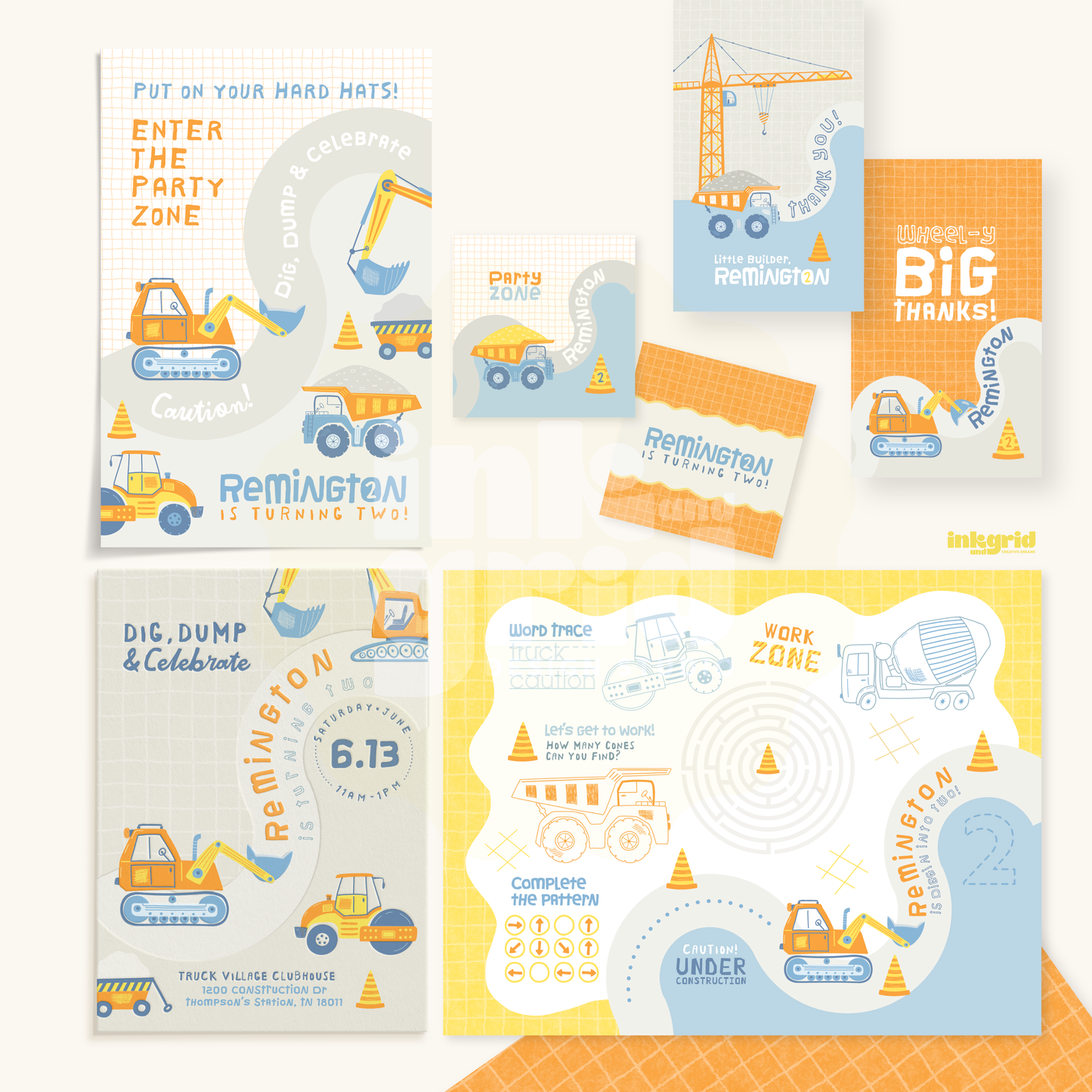 Dig, Dump & Celebrate! Party Bundle