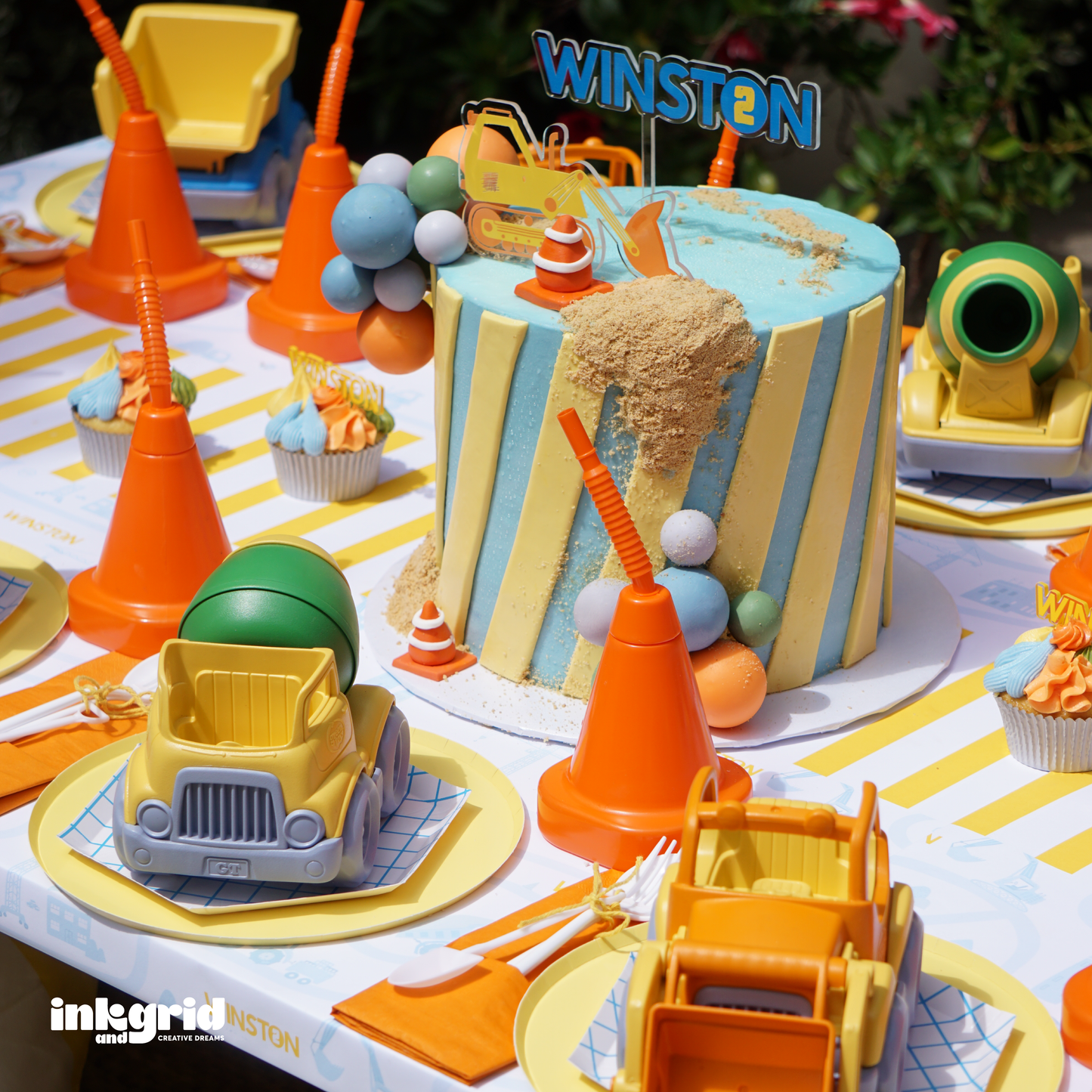 Dig, Dump & Celebrate! Party Invitation