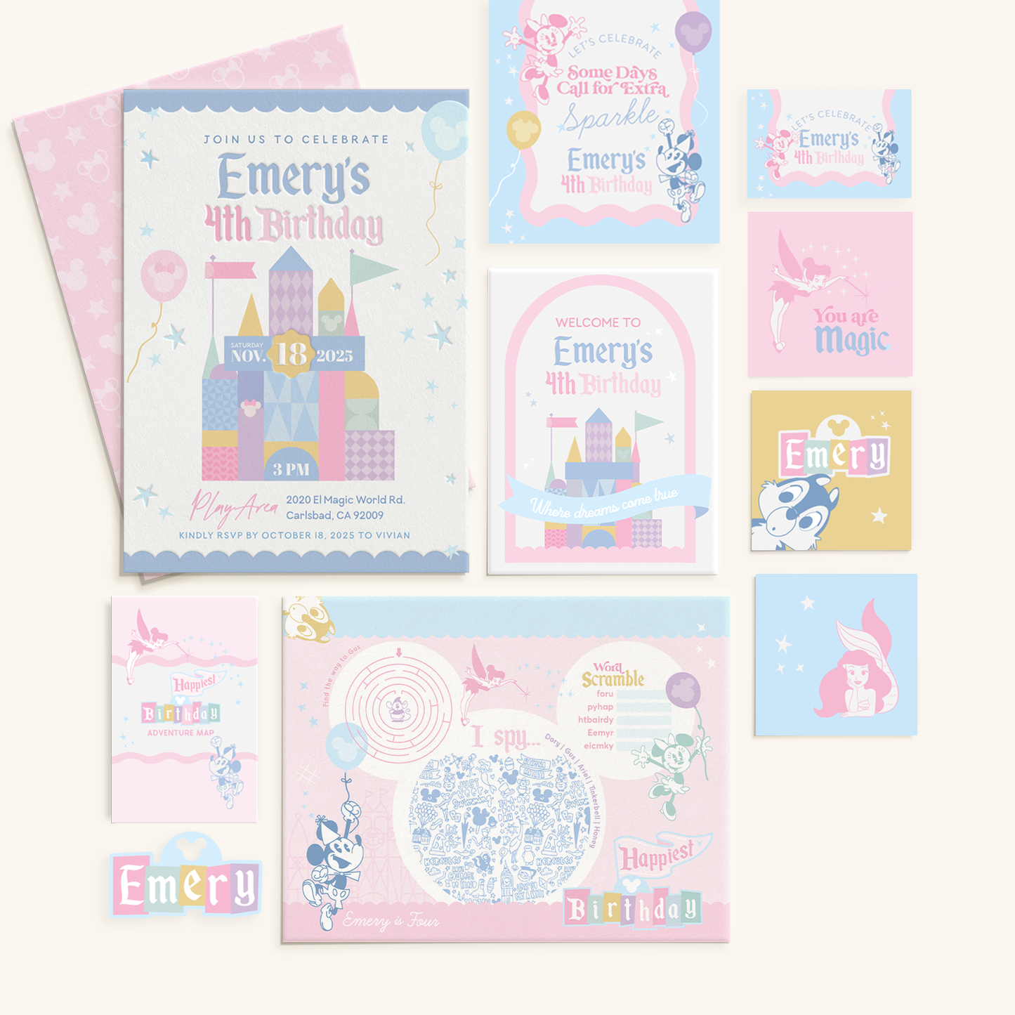 Disneyland-Inspired Birthday Bundle