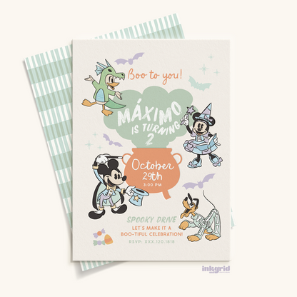 Cute Halloween | Trick-or-Treat Invitation
