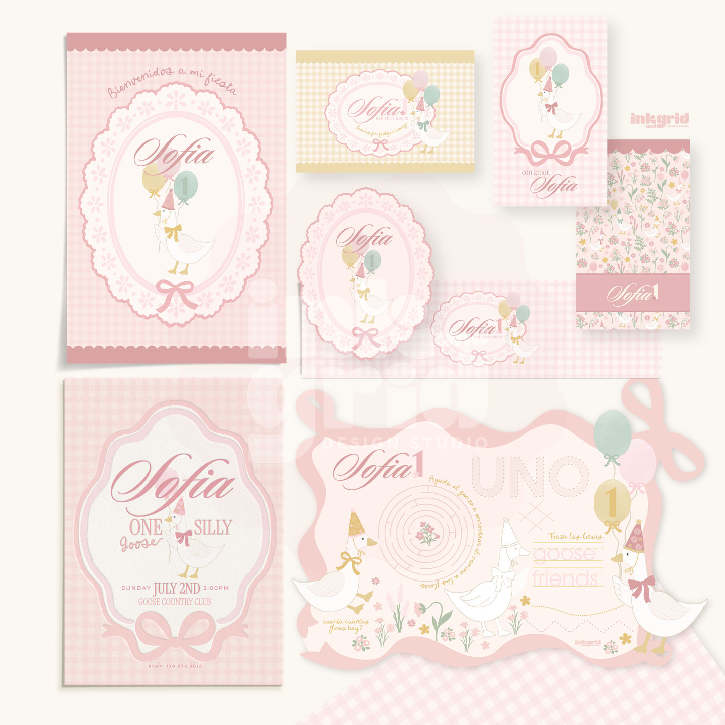 One Silly Goose Birthday | Digital Bundle