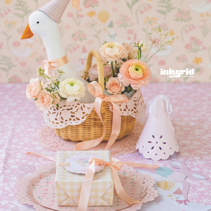 One Silly Goose Birthday Invitation | Goose 1st Birthday Invite