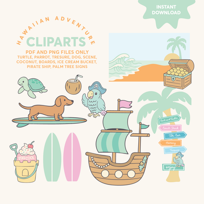 Hawaiian Tresure Island Adventure – Complete Digital Bundle