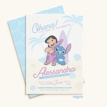 Tropical Ohana Birthday – Complete Digital Bundle