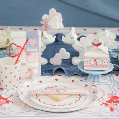 Valentine Sweethearts Printable Party Bundle | Placemat, Stickers, Pattern & Water Bottle Wrapper