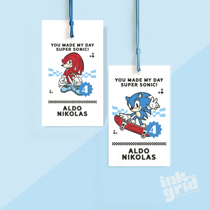 Retro Speedster Party Bundle – Invitation, Activities & Labels | Digital Download