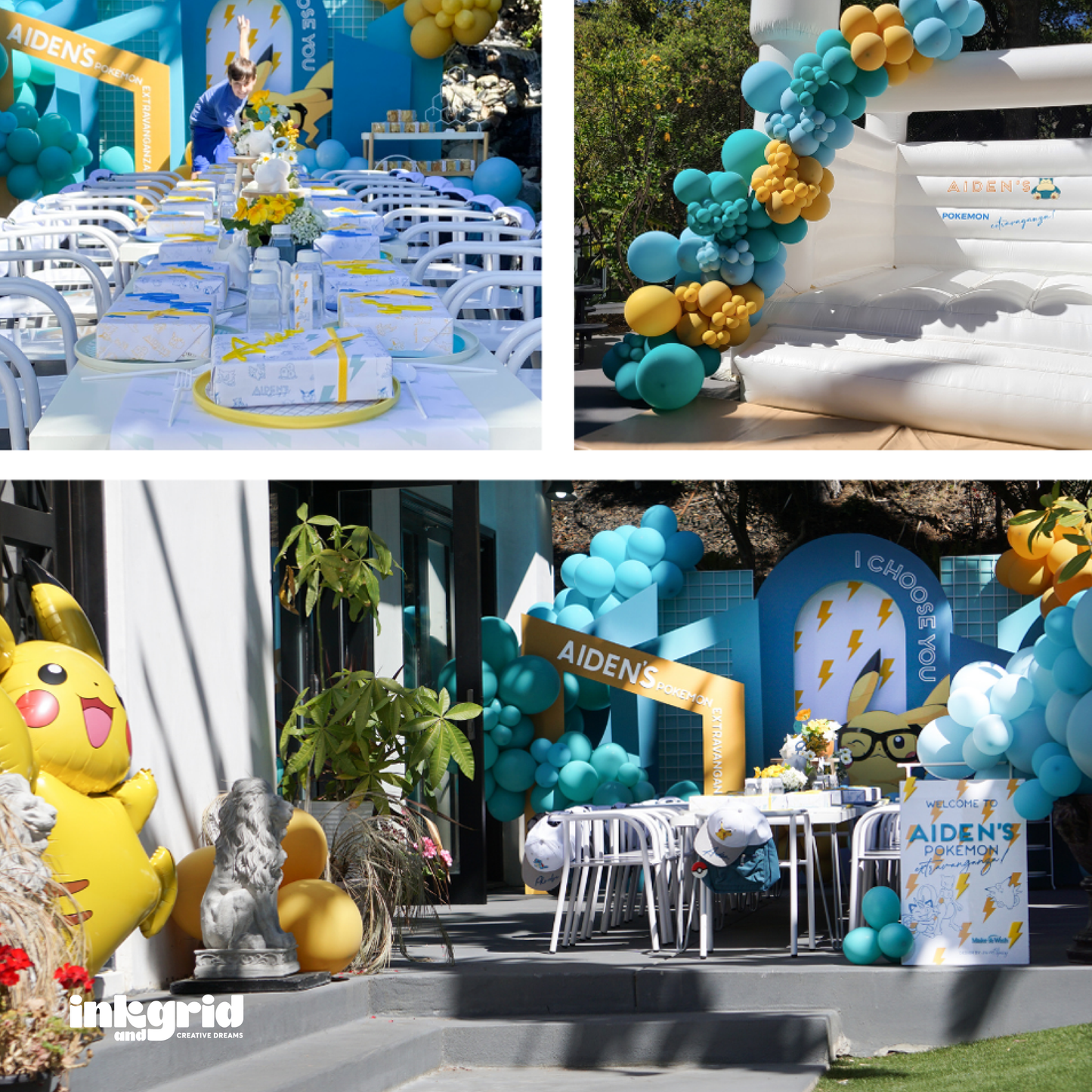 Catch & Battle Party | Poke Friends Birthday | Trainer Activity Placemat