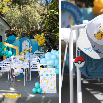 Catch & Battle Party | Poke Friends Birthday | Trainer Activity Placemat