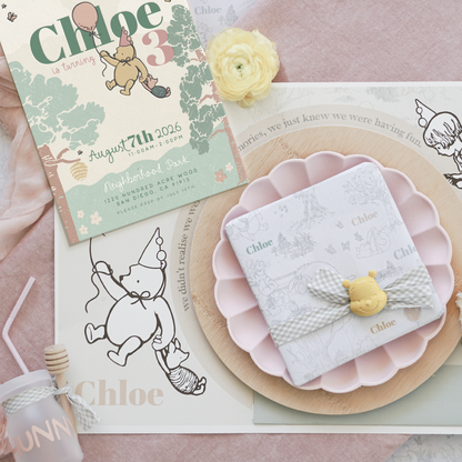 Storybook Bear Birthday | Digital Party Bundle
