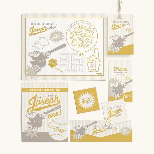 Little Rookie Baseball Collection – Party Bundle
