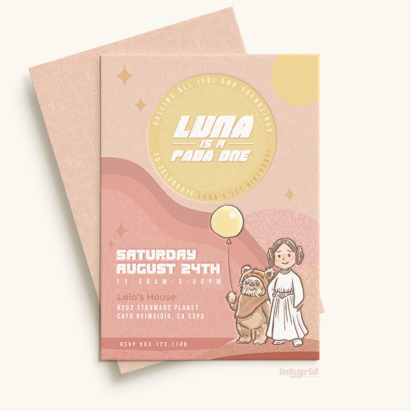 Tatooine Star Wars Birthday Party Digital Bundle