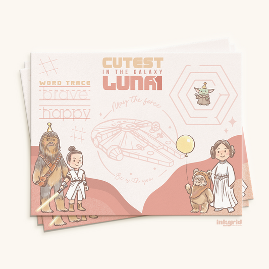 Tatooine Star Wars Printable Activity Placemats