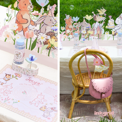 Woodland and Bubbles - Digital Party Bundle