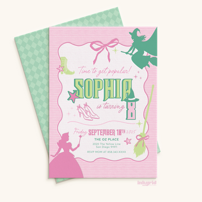 Wickedly Magical Birthday – Invitation