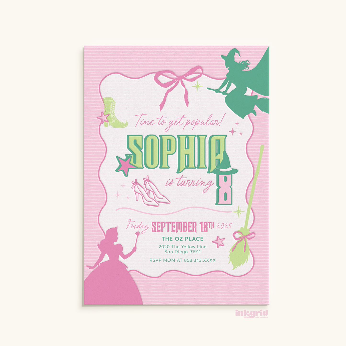 Wickedly Magical Birthday – Invitation